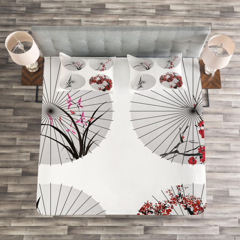 East Urban Home Japanese Coverlet Set Wayfair